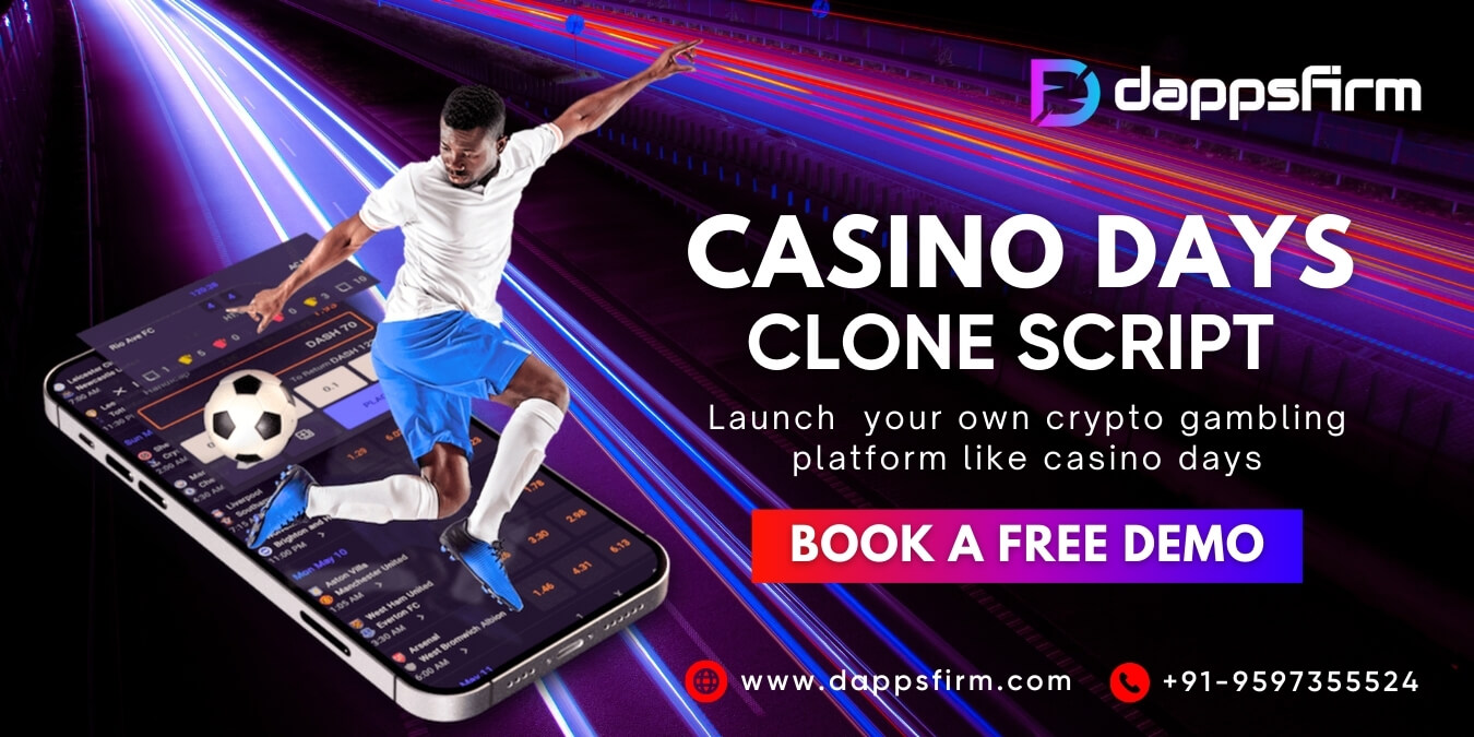 Casino Days Clone Script - Launch Your Crypto Casino Like Casino Days